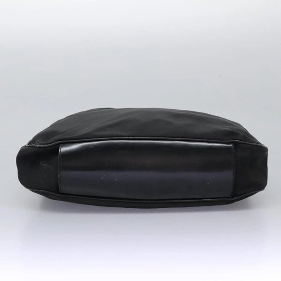 GUCCI Bamboo Hand Bag Nylon 2way Black 001 - Picture 8 of 16